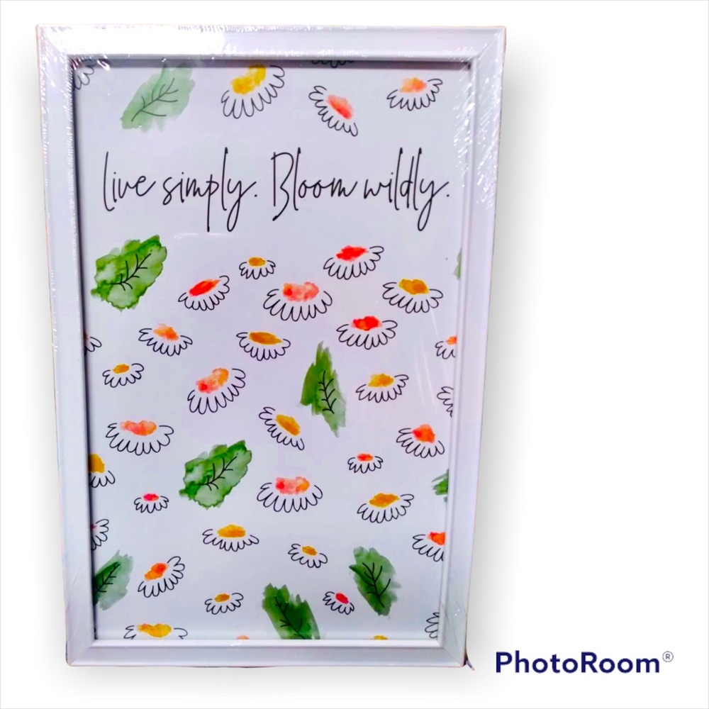 🌻 LIVE SIMPLY FRAMED WALL ART 🌻